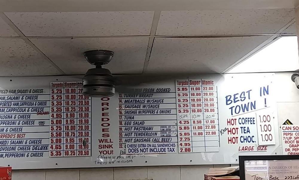 Torpedo Base USA Menu image 4